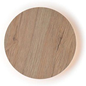 Φωτιστικό Τοίχου Με Mdf ZM1710LEDWLW Natural Mdf,Μέταλλο