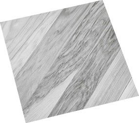 vidaXL Πλάκες Δαπέδου 55 pcs Γκρι 5,11 τ.μ. PVC