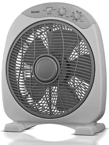 BRUNO ανεμιστήρας Box Fan BRN-0184, επιτραπέζιος/δαπέδου, 38W 32cm, γκρι