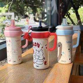 Παιδικό παγούρι-θερμός - 700ml - 696291 - Red