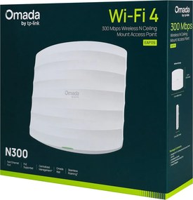 TP-LINK access point EAP115, 300Mbps, οροφής, V4.30