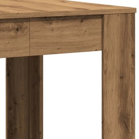 Τραπεζαρία Τεχνίτης Δρυς 140 x 74,5 x 76 εκ. Επεξεργασμένο Ξύλο - Καφέ