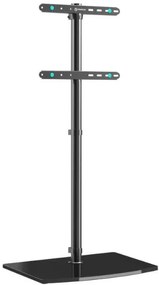 TV SET ACC FLOOR STAND /30-60&quot;/BLACK TS5065-B ONKRON