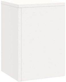 vidaXL Στήριξη φυτών 3 pcs Λευκό 24 x 24 x 75 εκ. Ατσάλι