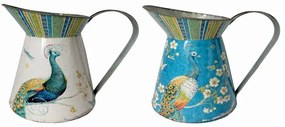 Artekko Artekko Pitcher Κανάτα Τσίγκινη Πολύχρωμη Σετ/2 (25x18x23)cm 742-2424