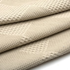 Κουβέρτα Πικέ King Size (240x250) Dimcol Cotton 280 GSM Beige