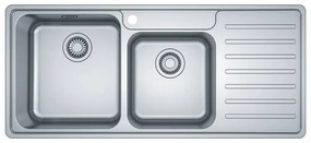 Franke Smartline Bell 621 Inox Ένθετος Λείος Νεροχύτης