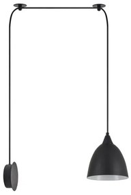 Απλίκα Φωτιστικό Τοίχου Μαύρο ADEPT 77-9043 Homelighting-77-9043-Μαύρο 77-9043