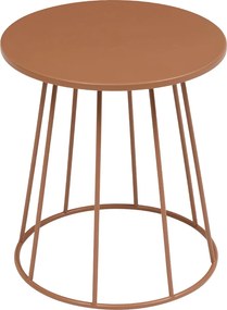 Βοηθητικό Τραπεζάκι (Φ38x42) A-S Latte Terracotta 213065B