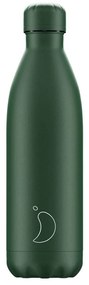 Μπουκάλι Θερμός All 750ml Matte Green Chilly’s Ανοξείδωτο Ατσάλι