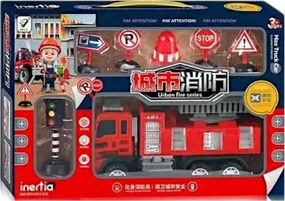 Σετ πυροσβεστικό όχημα με αξεσουάρ - 898-110 - 917346