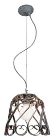 HL-3586-1PS LEWIS RUSTY BROWN PENDANT