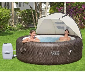 Bestway Lay-Z-Spa Σκίαστρο Σπα/Υδρομασάζ 183 x 94 x 109 εκ.