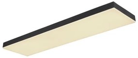 Πλαφονιέρα Φωτιστικό Οροφής LED 24W 80x20cm Doro Globo Lighting-41594D4-Μαύρο 41594D4