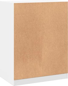 vidaXL Ντουλάπα Λευκή 77 x 48 x 102 εκ. από Επεξεργασμένο Ξύλο
