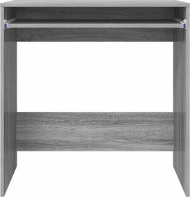 vidaXL Γραφείο Γκρίζο Σονομα 77,5 x 43 x 79 cm Επεξεργασμένο Ξύλο