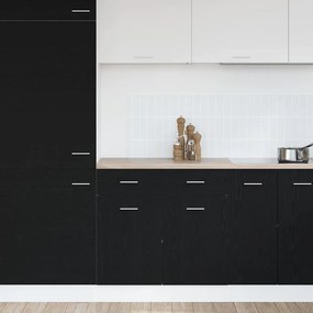 vidaXL Κρεμαστό ντουλάπι Μαύρη Οξυά 80 x 31 x 81,5 εκ.
