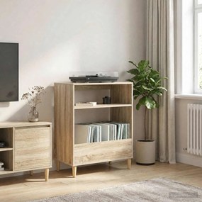 vidaXL Βάση πικάπ Sonoma Δρυς 71 x 39,5 x 83 εκ. Επεξεργασμένο Ξύλο