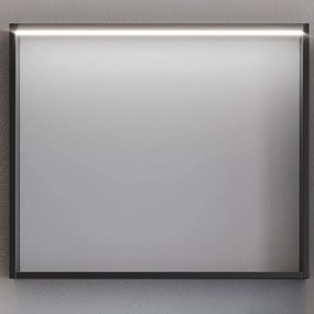 Καθρέφτης Led Laguna 3MLAG080WHM 80x14x68cm Black Ξύλο,Γυαλί