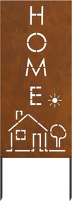 vidaXL Οθόνη Ιδιωτικότητας Κήπου Σκ rusty 50 x 140 εκ