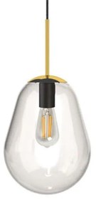 Φωτιστικό Οροφής Pear S 8673 Transparent-Gold Nowodvorski Metal, Glass