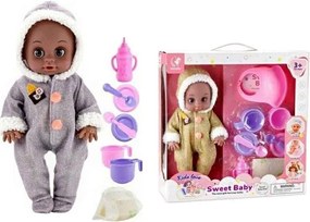 Κούκλα μωρό με αξεσουάρ φροντίδας - WD2368AB31CM - 308226
