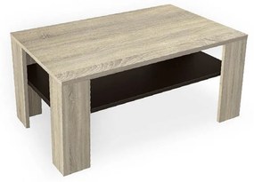 Τραπέζι σαλονιού Medeia Σόνομα/Βέγγε, 100x51x50, Genomax Genom1210001890