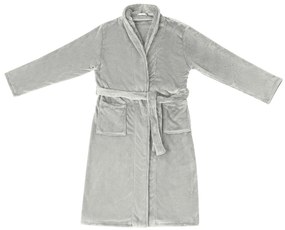 vidaXL Ρόμπα χωρίς Κουκούλα Γκρι xxl Φανέλα