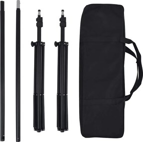 vidaXL Κιτ Στούντιο Φωτογράφισης με Φόντα, Λαμπτήρες και Ομπρέλες