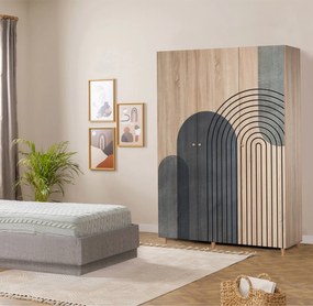 Τριφυλλη Ντουλαπα Σονομα LENA 52x135x192