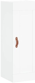 vidaXL Ντουλάπι Τοίχου Λευκό 34,5 x 34 x 90 εκ. από Επεξεργασμένο Ξύλο