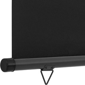 vidaXL Σκίαστρο Βεράντας Πλαϊνό Μαύρο 125 x 250 εκ.