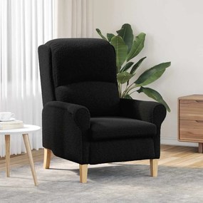 vidaXL Πολυθρόνα Μαύρο 76 x 94 x 102 εκ. ύφασμα