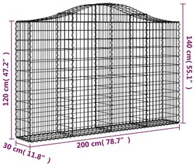 ΣΥΡΜΑΤΟΚΙΒΩΤΙΑ ΤΟΞΩΤΑ 11 ΤΕΜ. 200X30X120/140 ΕΚ. ΓΑΛΒΑΝ. ΑΤΣΑΛΙ 3145460