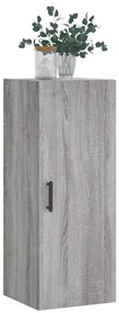 vidaXL Ντουλάπι Τοίχου Γκρι Sonoma 34,5 x 34 x 90 εκ.