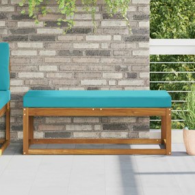 vidaXL Μαξιλάρι Καθίσματος Εξωτερικού Χώρου 100% Πολυεστέρας Τιρκουάζ