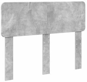 vidaXL Σκελετός Κρεβατιού Σκυρόδεμα 120 x 190 cm Στερεά ξυλεία πεύκου