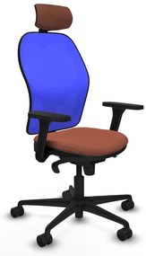 Καρέκλα Γραφείου Piqueras y Crespo 3D036N2 Μπλε Καφέ