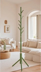 Καλόγερος μεταλλικός Nextdeco πράσινοςY175εκØ58εκ.