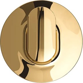 Tiger Cooper Άγκιστρο medium με αυτοκόλλητη βάση τοίχου Polished gold 800555