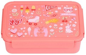 Φαγητοδοχείο Με Χωρίσματα 1.2lt (22x14.5x7) Α Little Lovely Company Fun BBFUCO72
