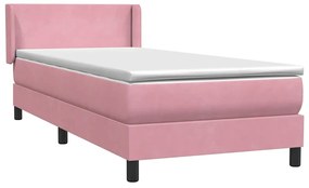 ΚΡΕΒΑΤΙ BOXSPRING ΜΕ ΣΤΡΩΜΑ ΡΟΖ 80X220 ΕΚ. ΒΕΛΟΥΔΙΝΟ 3317972