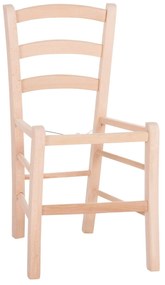 CHAIR PAROS  BEECH WOOD IMPREGNATED-NOT PAINTED 40x41x87Hcm.FRAME ONLY