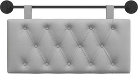 vidaXL Κρεμαστό Κεφαλάρι Σκίουρος Γκρί ύφασμα