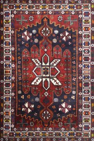 Χειροποίητο Χαλί Persian Bakhtiar Wool 221Χ163 221Χ163cm