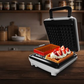 Mesko MS 3091, 1800W, Αντικολλητική επίστρωση, 2 πιάτα, Αντιολισθητικά πόδια, Λευκό