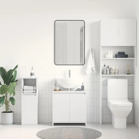 vidaXL Ντουλάπι Νιπτήρα Λευκό 60 x 33 x 60 εκ. από Επεξ. Ξύλο