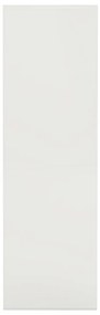 vidaXL Βιβλιοθήκη Λευκή 98 x 29 x 97,5 εκ. Επεξεργασμένο Ξύλο