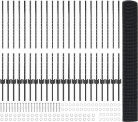 vidaXL Τεντώτο με στήριγμα Γκρι