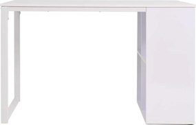 vidaXL Γραφείο Λευκό 120 x 60 x 75 εκ.